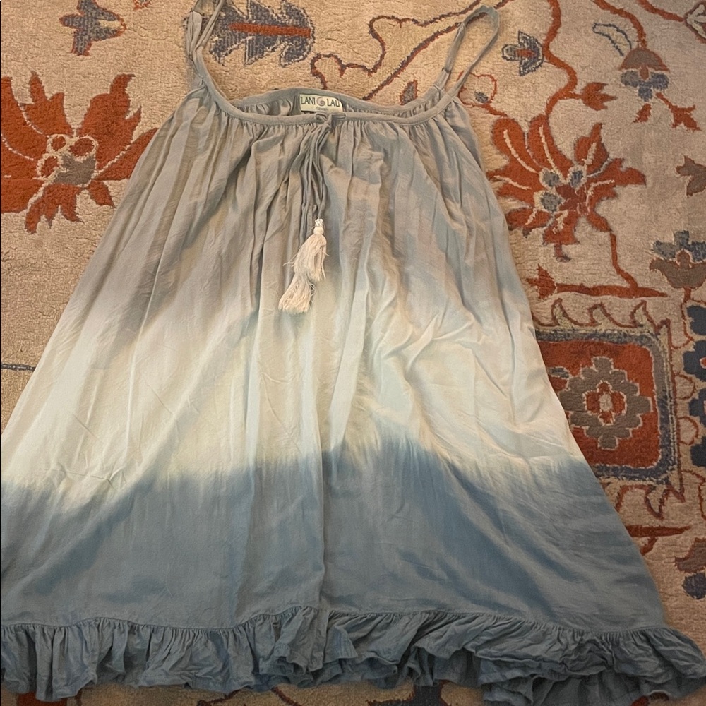 Lani Lau Blue Ombre Casual Dress